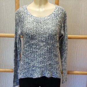 AEROPOSTALE Blue & White Sweater